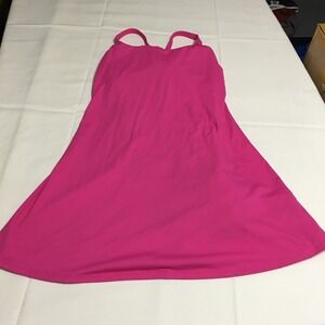 hot pink exercise dress HALARA | Dresses | Halara Longer Length Easy Peezy MFHAPPY10